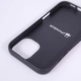 iPhone 16 Case Hülle - Silikon schwarz Tschechische Republik 2026 personalisierbares Fussballtrikot