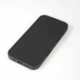 Coque iPhone 16 Pro Max - Silicone rigide noir Maillot de football Ghana 2026 personnalisable