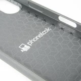 Coque iPhone 16 Plus - Silicone rigide noir Passion fruit Summer 2026