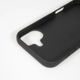 Coque iPhone 17 - Silicone rigide noir Girl Power Collage