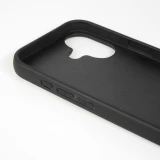 Coque iPhone 17 - Silicone rigide noir Girl Power Collage