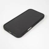Coque iPhone 17 - Silicone rigide noir Girl Power Collage