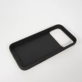 iPhone 17 Pro Max Case Hülle - Silikon schwarz Belgien 2026 personalisierbares Fussballtrikot