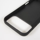 iPhone 17 Pro Max Case Hülle - Silikon schwarz Belgien 2026 personalisierbares Fussballtrikot