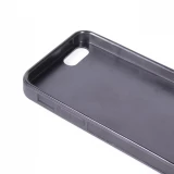 Coque iPhone 5/5s / SE (2016) - Silicone rigide noir Maillot de football Uruguay 2026 personnalisable
