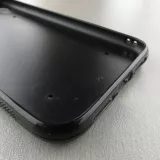 iPhone XR Case Hülle - Silikon schwarz But first Coffee