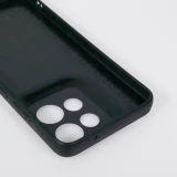 Motorola Moto S50 Case Hülle - Silikon schwarz Violetter silberner Marmor