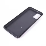 Coque Samsung Galaxy A41 - Silicone rigide noir Maillot de football Argentine 2026 personnalisable