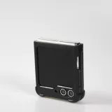 Samsung Galaxy Z Flip5 Case Hülle - Silikon schwarz Frankreich 2026 personalisierbares Fussballtrikot