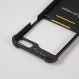 Samsung Galaxy Z Flip5 Case Hülle - Silikon schwarz Frankreich 2026 personalisierbares Fussballtrikot
