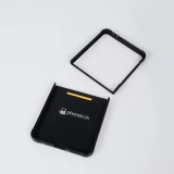 Samsung Galaxy Z Flip7 Case Hülle - Silikon schwarz Wine not