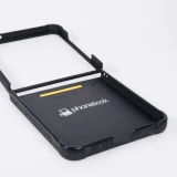 Samsung Galaxy Z Flip7 Case Hülle - Silikon schwarz Wine not