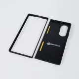 Samsung Galaxy Z Fold7 Case Hülle - Silikon schwarz Wave Sunset