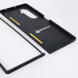 Samsung Galaxy Z Fold7 Case Hülle - Silikon schwarz Wave Sunset