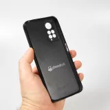 Coque Xiaomi Redmi Note 11 / 11S - Silicone rigide noir Maillot de football États-Unis 2026 personnalisable