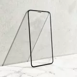 3D Tempered Glass Samsung Galaxy A26 - Full Screen Display Schutzglas mit schwarzem Rahmen