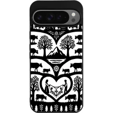 Google Pixel 9 Pro XL Case Hülle - Silikon schwarz Poya Schweiz 2
