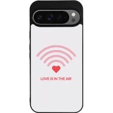 Google Pixel 9 Pro XL Case Hülle - Silikon schwarz Saint Valentines Day 26 Love is in the air