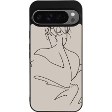 Google Pixel 9 Pro XL Case Hülle - Silikon schwarz Salnikova 05