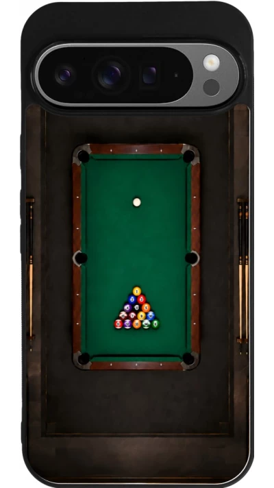 Google Pixel 9 Pro XL Case Hülle - Silikon schwarz Sports 2026 Billard
