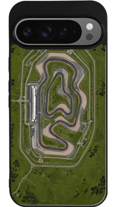 Google Pixel 9 Pro XL Case Hülle - Silikon schwarz Sports 2026 Circuit