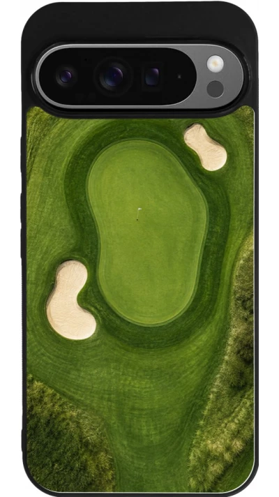Google Pixel 9 Pro XL Case Hülle - Silikon schwarz Sports 2026 Golf