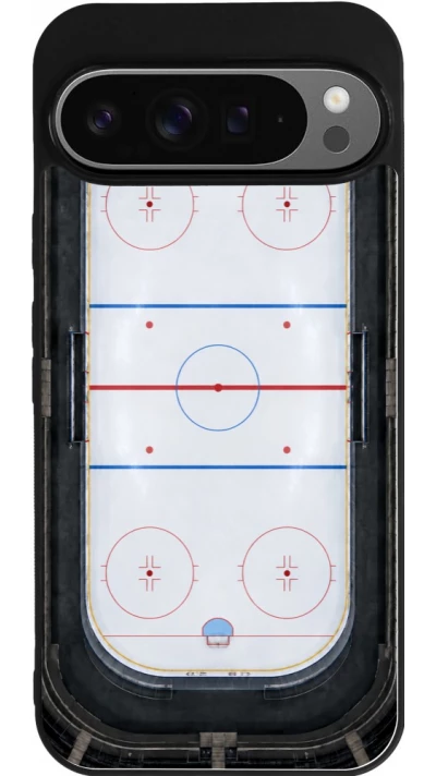 Google Pixel 9 Pro XL Case Hülle - Silikon schwarz Sports 2026 Hockey