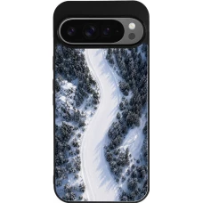 Google Pixel 9 Pro XL Case Hülle - Silikon schwarz Sports 2026 Ski
