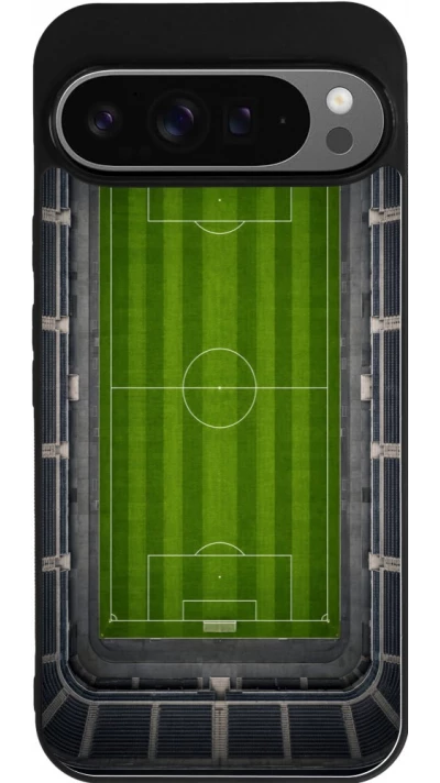 Google Pixel 9 Pro XL Case Hülle - Silikon schwarz Sports 2026 Soccer