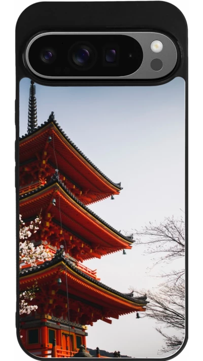 Coque Google Pixel 9 Pro XL - Silicone rigide noir Spring 23 Japan