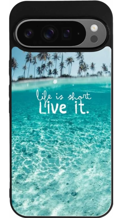 Coque Google Pixel 9 Pro XL - Silicone rigide noir Summer 18 24