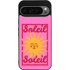 Coque Google Pixel 9 Pro XL - Silicone rigide noir Sun sun 2026