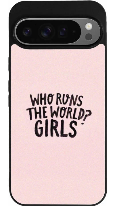 Coque Google Pixel 9 Pro XL - Silicone rigide noir Womens day 2026 3