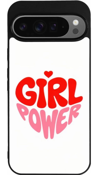 Coque Google Pixel 9 Pro XL - Silicone rigide noir Womens day 2026 6