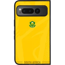 Google Pixel Fold Case Hülle - Silikon schwarz Südafrika 2026 personalisierbares Fussballtrikot