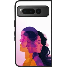 Google Pixel Fold Case Hülle - Silikon schwarz Womens day 2026 10