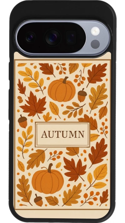 Coque Google Pixel 10 / Pixel 10 Pro - Silicone rigide noir Autumn 26 Hello autumn