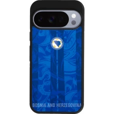 Google Pixel 10 / Pixel 10 Pro Case Hülle - Silikon schwarz Bosnien und Herzegowina 2026 personalisierbares Fussballtrikot