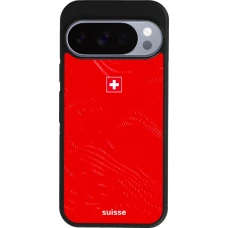 Google Pixel 10 / Pixel 10 Pro Case Hülle - Silikon schwarz Schweiz 2026 personalisierbares Fussballtrikot