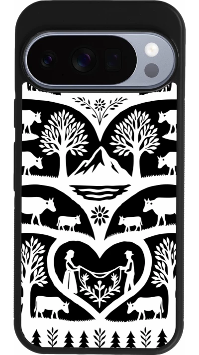 Google Pixel 10 / Pixel 10 Pro Case Hülle - Silikon schwarz Poya Schweiz 2 schwarz