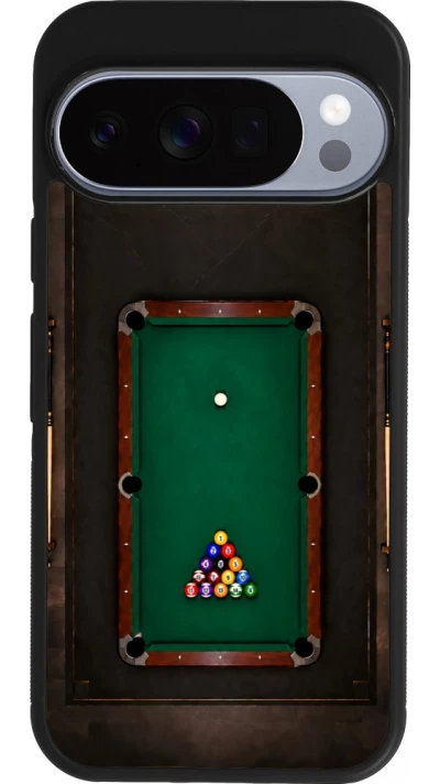 Google Pixel 10 / Pixel 10 Pro Case Hülle - Silikon schwarz Sports 2026 Billard