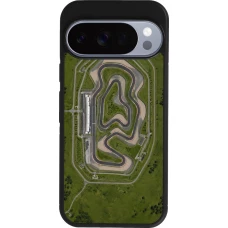 Google Pixel 10 / Pixel 10 Pro Case Hülle - Silikon schwarz Sports 2026 Circuit