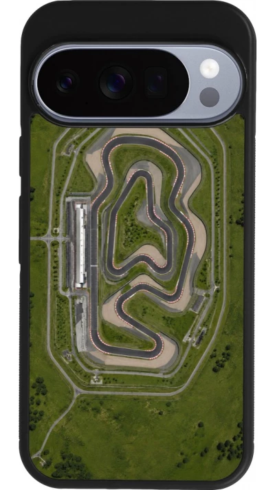 Google Pixel 10 / Pixel 10 Pro Case Hülle - Silikon schwarz Sports 2026 Circuit