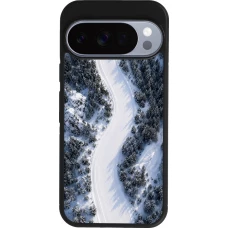 Google Pixel 10 / Pixel 10 Pro Case Hülle - Silikon schwarz Sports 2026 Ski