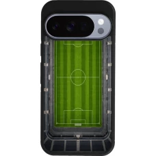 Google Pixel 10 / Pixel 10 Pro Case Hülle - Silikon schwarz Sports 2026 Soccer