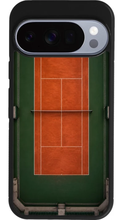 Google Pixel 10 / Pixel 10 Pro Case Hülle - Silikon schwarz Sports 2026 Tennis