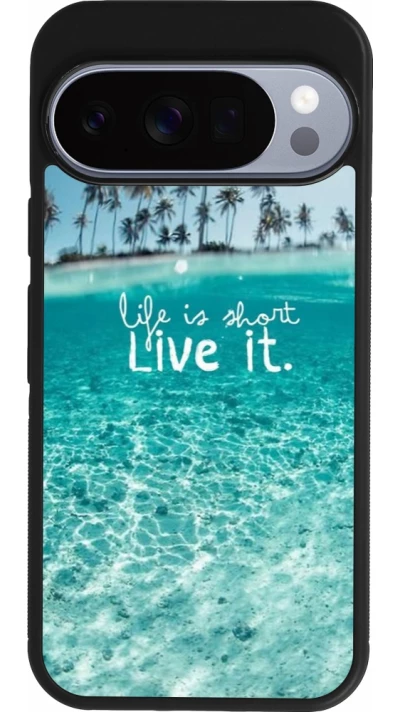 Google Pixel 10 / Pixel 10 Pro Case Hülle - Silikon schwarz Summer 18 24