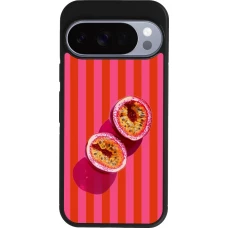 Google Pixel 10 / Pixel 10 Pro Case Hülle - Silikon schwarz Passion fruit Summer 2026