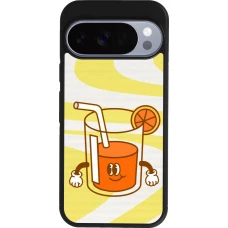 Google Pixel 10 / Pixel 10 Pro Case Hülle - Silikon schwarz Summer drink 2026