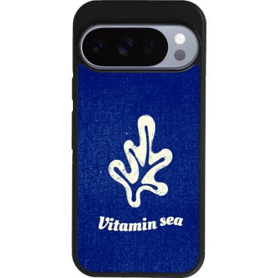 Google Pixel 10 / Pixel 10 Pro Case Hülle - Silikon schwarz Vitamin sea Summer 2026